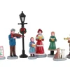 Lemax 02949 - Baily's Music School Carolers, Set Of 8 - Figurines* Lemax Figurines