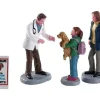 Lemax 82578 - Charley The Vet, Set Of 4 - Figurines* Lemax Figurines