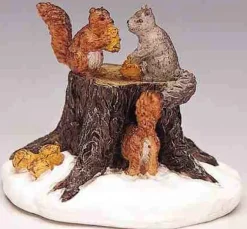 Lemax 32693 - Chipmunks - Christmas Village Figurines* Lemax Figurines