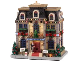 Lemax 15737 - Christmas At The Savoy, With 4.5V Adaptor - Caddington Village* Lemax Caddington Village