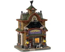 Lemax 35013 - Creatures Of The Night Pet Shop - Spooky Town Houses* Lemax Spooky Town Houses