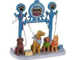 Lemax 13567 - Dog Parking - Table Pieces* Lemax Table Pieces