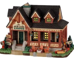 Lemax 25905 - Elk Lake Lodge - Vail Village Christmas Houses & Buildings* Lemax Vail Village