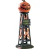 Lemax 83341 - Evil Pumpkin Water Tower - Spooky Town Accessories* Lemax Spooky Town Accessories