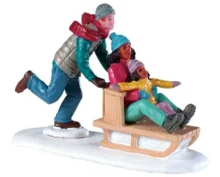 Lemax 92755 - Family Snow Day - Figurines* Lemax Figurines
