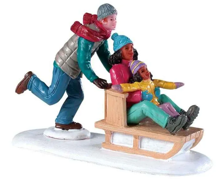 Lemax 92755 - Family Snow Day - Figurines* Lemax Figurines