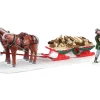 Lemax 13559 - Firewood Delivery, Set Of 2 - Table Pieces* Lemax Table Pieces