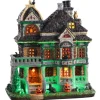 Lemax 05609 - Grimsbury Haunted House, With 4.5-Volt Adaptor (Aa) - Spooky Town Houses* Lemax Spooky Town Houses