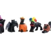 Lemax 12014 - Halloween Cats, Set Of 5 - Spooky Town Figurines* Lemax Spooky Town Figurines