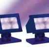 Lemax 34974 - Halloween Purple Light, Set Of 2, Battery-Operated - Spooky Town Halloween Village Accessories* Lemax Spooky Town Accessories