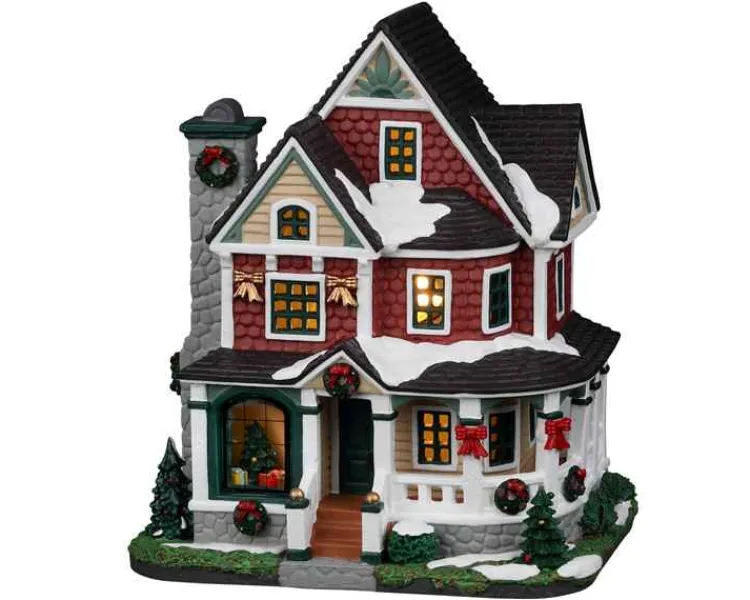 Lemax 25872 - Harper House - Caddington Village Christmas Houses & Buildings* Lemax Caddington Village