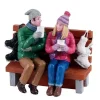 Lemax 12046 - Hot Cocoa Drinkers - Christmas Village Figurines* Lemax Figurines
