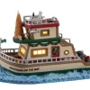 Lemax 15754 - Jonathan's Houseboat On The Bay - Plymouth Corners* Lemax Plymouth Corners