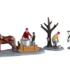 Lemax 03523 - Maple Syrup Season, Set Of 3 - Table Pieces* Lemax Table Pieces