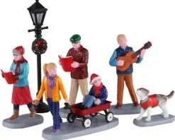 Lemax 02955 - Merry Songs, Set Of 6 - Figurines* Lemax Figurines