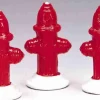 Lemax 34971 - Metal Fire Hydrant, Set Of 3 - Christmas Village Misc. Accessories* Lemax Misc. Accessories