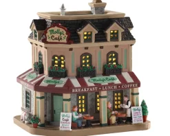 Lemax 05687 - Molly's Corner Cafe - Caddington Village* Lemax Caddington Village