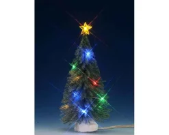Lemax 74268 - Multi Light Spruce, Medium, Battery-Operated (4.5V) - Trees* Lemax Trees