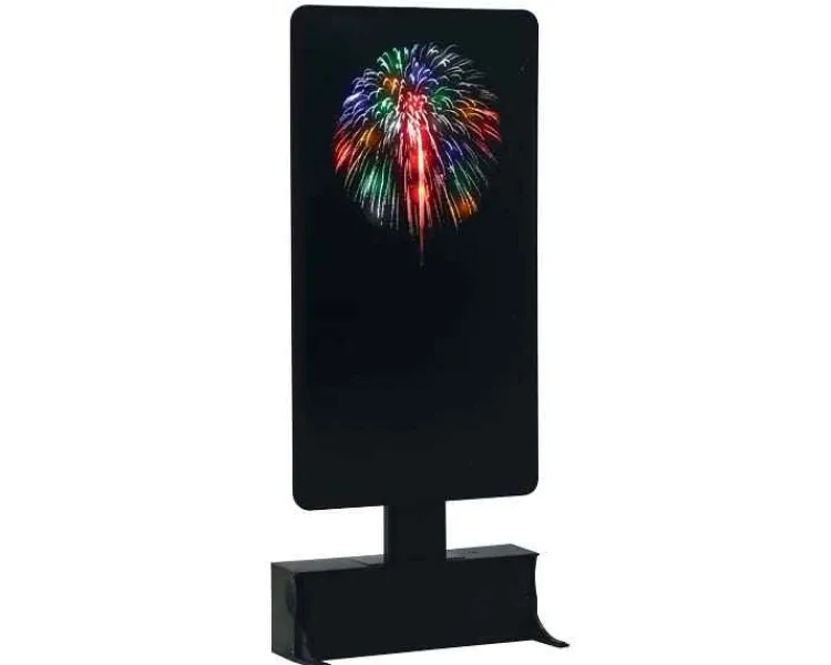 Lemax 74256 - Multi-Color Fireworks, Battery-Operated (4.5V) - Landscape* Lemax Landscape