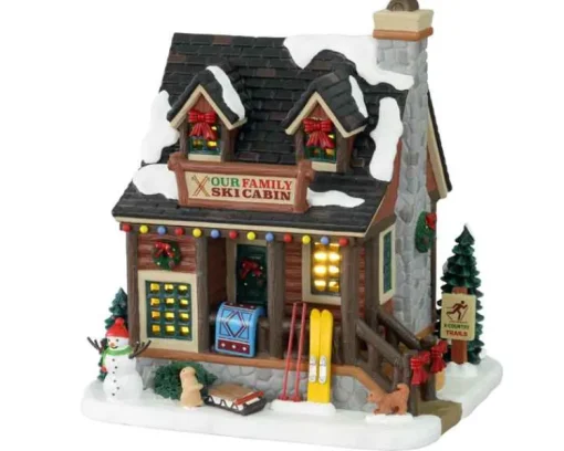 Lemax 15748 - Our Family Ski Cabin - Vail Village* Lemax Vail Village