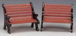 Lemax 34895 - Park Bench, Set Of 2 - Christmas Village Misc. Accessories* Lemax Misc. Accessories