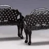 Lemax 34897 - Patio Bench, Set Of 2 - Christmas Village Misc. Accessories* Lemax Misc. Accessories