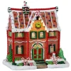 Lemax 15826 - Peppermint House, Battery-Operated (4.5-Volt) - Sugar N Spice Christmas Houses & Buildings* Lemax Sugar N Spice Houses