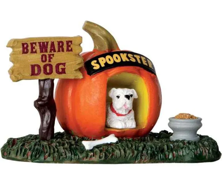 Lemax 64053 - Pumpkin Doghouse - Spooky Town Accessories* Lemax Spooky Town Accessories