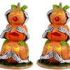 Lemax 34073 - Pumpkin Snowmen, Set Of 2 - Spooky Town Accessories* Lemax Spooky Town Accessories