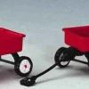 Lemax 44175 - Red Wagons, Set Of 2 - Christmas Village Misc. Accessories* Lemax Misc. Accessories