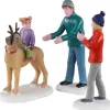 Lemax 02923 - Rover Plays Rudolph, Set Of 3 - Figurines* Lemax Figurines
