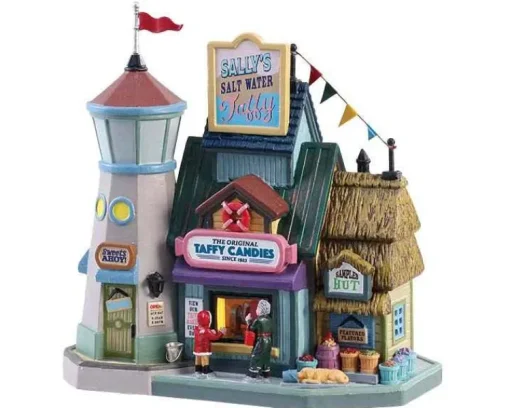 Lemax 85338 - Sally's Salt Water Taffy - Plymouth Corners* Lemax Plymouth Corners