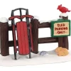 Lemax 04740 - Sled Parking Only - Misc. Accessories* Lemax Misc. Accessories