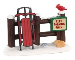 Lemax 04740 - Sled Parking Only - Misc. Accessories* Lemax Misc. Accessories