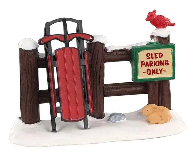 Lemax 04740 - Sled Parking Only - Misc. Accessories* Lemax Misc. Accessories