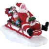 Lemax 72549 - Sledding With Santa - Figurines* Lemax Figurines