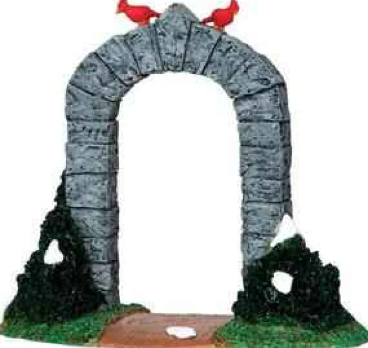 Lemax 33020 - Small Stone Archway - Christmas Village Table Pieces* Lemax Table Pieces