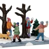 Lemax 53216 - Snowball Ambush - Christmas Village Table Pieces* Lemax Table Pieces