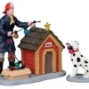 Lemax 52320 - Spot Helps Out, Set Of 2 - Christmas Figurines* Lemax Figurines
