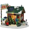 Lemax 25901 - Tiny House Tree Lot, Battery-Operated (4.5-Volt) - Vail Village Christmas Houses & Buildings* Lemax Vail Village