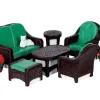 Lemax 64077 - Wicker Lawn Set, Set Of 8 - Table Pieces* Lemax Table Pieces