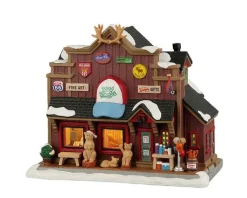 Lemax 25902 - Wild Wooly's Gift Shop - Vail Village Christmas Houses & Buildings* Lemax Vail Village