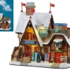 Lemax 15743 - Yonder Peak Ski & Snowboard School, With 4.5V Adaptor - Vail Village* Lemax Vail Village