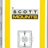 Scott 55 Mm X 215 Mm Strip Clear Mount (15 Mounts)* Stamp Supplies