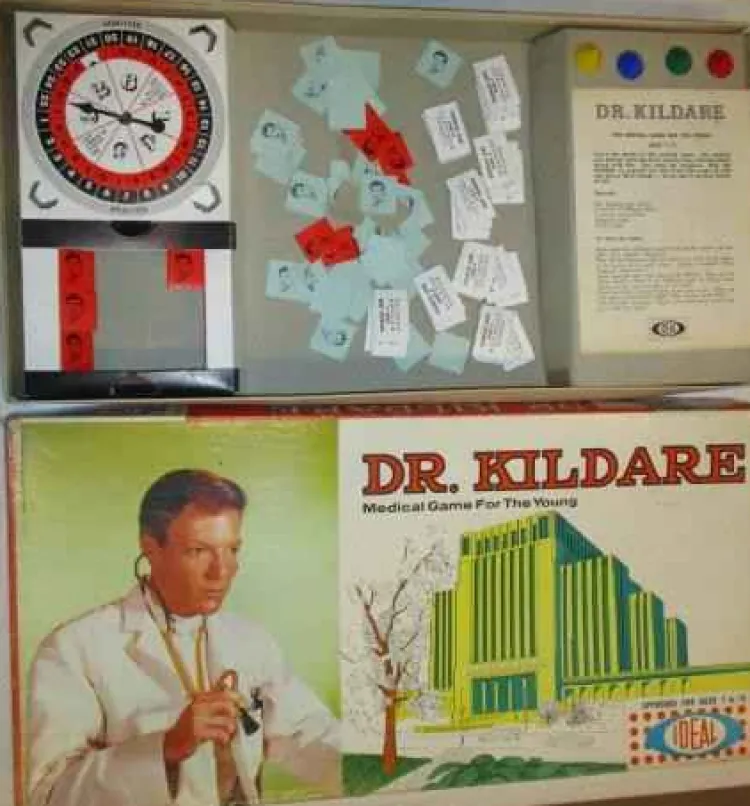 Vintage Board Games Dr. Kildare - Ideal* Vintage Board Games
