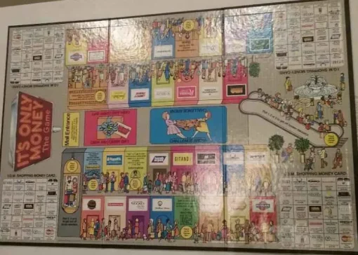 Vintage Board Games It's Only Money - Esm Marketing* Vintage Board Games
