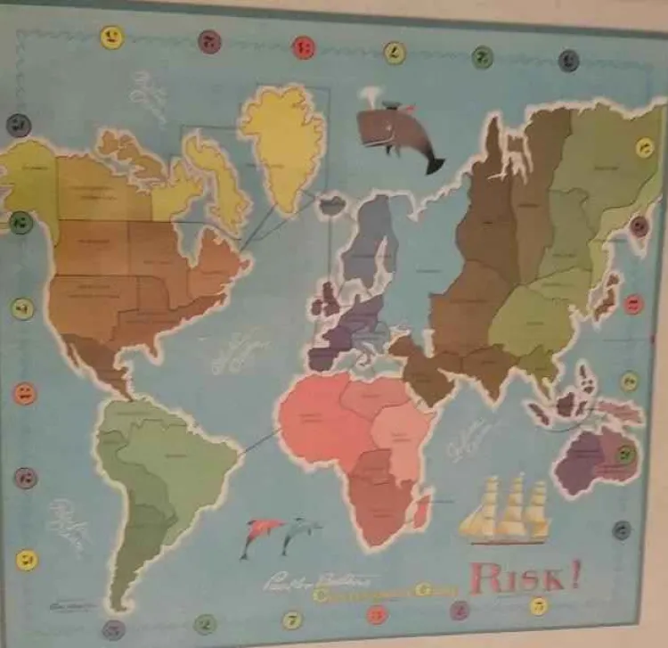 Vintage Board Games Risk - 1975 Edition - Parker Brothers* Vintage Board Games