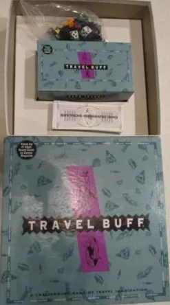 Vintage Board Games Travel Buff - Intellectual Technologies* Vintage Board Games
